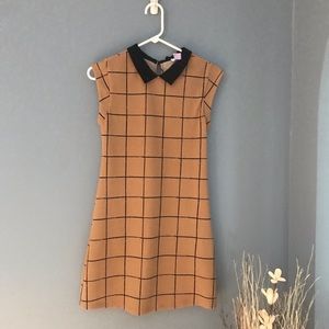 Super Cute Brown/Tan Business Dress